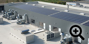 Edificio Industriale Pannelli Copertura Parete